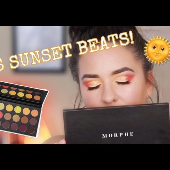 🆕 HOST PICK! Morphe x 2 18S Sunset EyePalette/8Z Starblazer🛍💕 - Picture 3 of 9